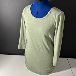 Sonoma Ribbed Knit Top